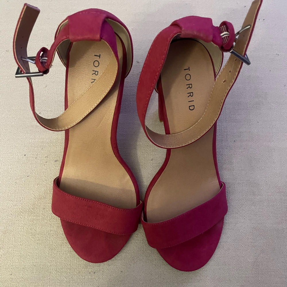 Torrid Size 9 Pink heels